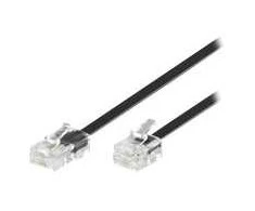 MicroConnect RJ-11 / RJ-45 (M / M) 5m Juoda (MK455S)
