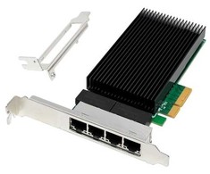 Karta jungiama į tinklą MicroConnect Network Card PCIe x4 I226-T4