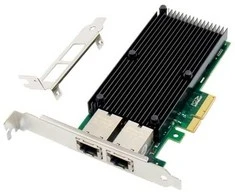 MicroConnect tinklo plokštė PCIe x4 X550-T2 dviguba-10GbE