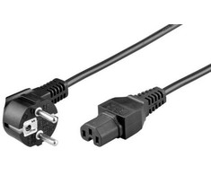 MicroConnect Maitinimo laidas CEE 7/7 - C15 1m