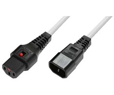 MicroConnect maitinimo laidas C13 IEC Lock - C14