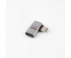 Adapteris USB MicroConnect USB-C - USB-C Sidabrinė (Premium USB4 Gen 3x2 USB-C)