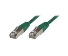 MicroConnect RJ-45/RJ-45 kat.6 S/FTP Žalias 0.25m (SSTP60025G)