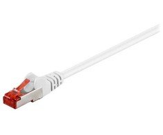 „MicroConnect CAT6 S/FTP“ tinklo kabelis 25 m Baltas (SSTP625W)