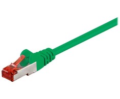 MicroConnect S/FTP CAT6 50m Žalias LSZH