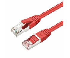 Microconnect SSTP650R, 50 m, Cat6, S/FTP (S-STP), RJ-45, RJ-45, Raudona