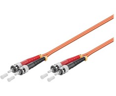 MicroConnect FIB112010-2 kabelis InfiniBand / światłowodowy 10 m ST Žalias