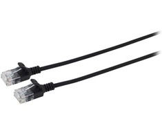 „MicroConnect Microconnect V-UTP6A0015S-SLIM“ kabelis, juodos spalvos, 0,15 m, Cat6a U/UTP (UTP)