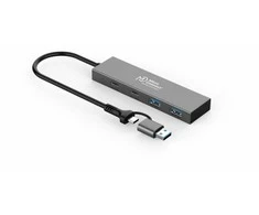„MicroConnect 4w1“ USB-A/USB-C šakotuvas | 2x USB-A | 2x USB-C