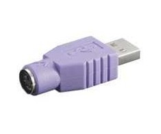 Microconnect USBA-M/PS2-F, USB A, PS2, Violetinė (Atnaujinta)