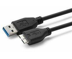 Microconnect USB3.0AB3MICRO, 3 m, USB A, Micro-USB B, USB 3.2 Gen 1 (3.1 Gen 1), Juoda