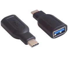 Microconnect USB3.1CAAF, USB C, USB A, 0 m, juoda