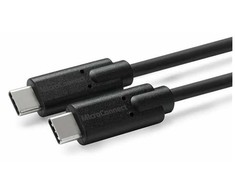 „Microconnect USB3.1CC2“, 2 m, USB C, USB C, USB 3.2 Gen 2 (3.1 Gen 2), 10 Gbit/s, Juoda
