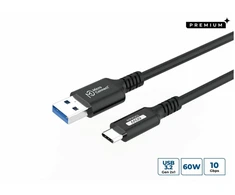 Microconnect USB3.2AC4, 4 m, USB C, USB A, USB 3.2 Gen 2 (3.1 Gen 2), juodas