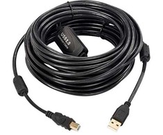 Microconnect USBAB10B-ACTIVE, 10 m, USB B, USB A, USB 2.0, Juoda