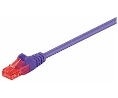 Microconnect B-UTP603P, 3 m, Cat6, U/UTP (UTP), RJ-45, RJ-45, purpurinė