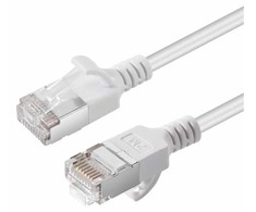 MicroConnect CAT6A U-FTP Slim, LSZH, 0.15m