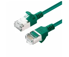 „Microconnect V-FTP6A005S-SLIM“, 0,5 m, Cat6a, U/FTP (STP), RJ-45, RJ-45, juodas
