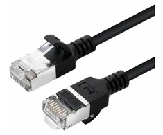 „Microconnect V-FTP6A01S-SLIM“, 1 m, Cat6a, U/FTP (STP), RJ-45, RJ-45, juodas