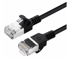 „Microconnect V-FTP6A02-SLIM“, 2 m, Cat6a, U/FTP (STP), RJ-45, RJ-45, pilkas