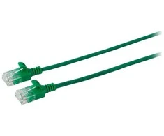 Microconnect V-UTP60015G-SLIM, 0,15 m, Cat6, U/UTP (UTP), RJ-45, RJ-45, Žalias