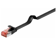 „Microconnect V-UTP6015S-FLAT“, 1,5 m, Cat6, U/UTP (UTP), RJ-45, RJ-45, juodas