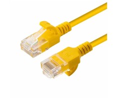 MicroConnect Microconnect V-UTP6A0015Y-SLIM kabelis sieciowy Geltonas 0,15 m Cat6a U/UTP (UTP)