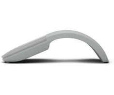Microsoft ARC TOUCH JUTIKLINĖ PELĖ SU „BLUETOOTH PERP“, skirta abiem rankoms, „Mėlyna Trace“, „Bluetooth“, 1000 DPI, pilka