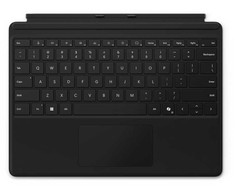 Microsoft „Surface Pro“ klaviatūra, QWERTY, olandų, lenkų k., jutiklinė planšetė, Microsoft, „Surface Pro 10“, „Surface Pro 9“, „Surface Pro 8“, „Surface Pro X“, juoda