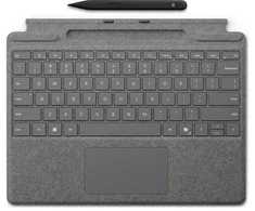 Microsoft Surface Pro Klaviatūra w/ Slim Pen, QWERTY, English, Touchpad, Microsoft, Surface Pro 10 Surface Pro 9 Surface Pro 8 Surface Pro X, Juodas