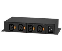 Raritan Computer „Middle Atlantic Products Raritan PXO Compact“ matuojamas ir perjungiamas maitinimo blokas, matuojamas, perjungiamas, juodas, 4 kintamosios srovės lizdai, C13 jungtis, C20 jungtis, 3 m