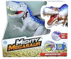 Hedo Mighty Megasaur Dinozauras Žaislas Pilkas Mėlynas