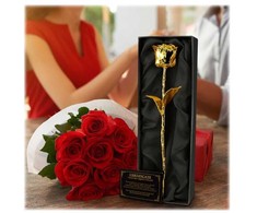 Golden Rose Mikamax - 24 karatų auksinė rožė