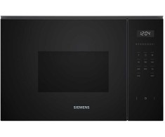 Siemens iQ500 BF525LMB1, Įmontuojama, Mikrobangų krosnelė su atskira funkcija, 20 l, 800 W, Įmontuotas ekranas, LED