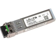 Šakotuvas MikroTik MIKROTIK S-55DLC80D SFP MODULE 1.25G SM 80KM 1550NM WITH DUAL LC CONNECTOR