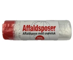 Minatol Handelsselskab Aps Šiukšlių maišas, Minatol RL20, 20 l, 18,5 µm, A x P: 50 x 44 cm, permatomas