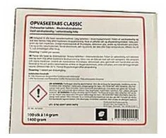 aps Indaplovių tabletės - Tabletės 14 g indaplovėms, 100 vnt. pakuotė