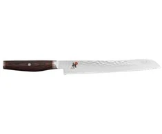 MIYABI duonos peilis plieno, 230 mm, sidabras / ruda, 42,5 x 7,6 x 2,9 cm