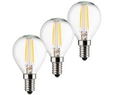 Müller Licht Müller-Licht 400293 LED (RGB) E14 forma kropli 4 W = 40 W ciepła biel 3 vnt