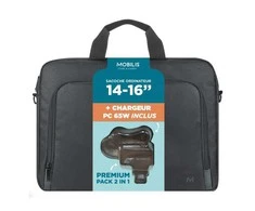 Mobilis 003089 torba na laptop 40,6 cm (16") Krepšys ładowana od góry Juodas