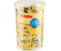 Mondelez Šokoladiniai „Marabou Mini“ 10 g - 2kg plastikiniame cilindre