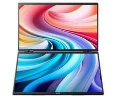 Monitorius ACER LCD PD243YEbmiuux DUAL SCREEN,60cm (23.8") FHD,100Hz,250nits,4ms,Audio,Repro,Vesa,HDMI,USB,Juodas