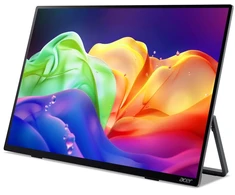 Monitorius Acer | PE160WUT smiuux | 16 " | OLED | 16:10 | 120 Hz | 1 ms | 2880 x 1800 pikselių | 350 cd/m² | HDMI jungtys quantity 1 | Juodas