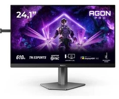 Monitorius AOC AGON PRO CS24A - 600 Hz | „Full HD“ | Itin greitas TN eSportas | 0,3 ms | 24"