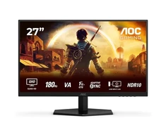 Monitorius AOC G4 Q27G42XNE, 68.6 cm (27"), 2560 x 1440 pikselių, Quad HD, LED, 1 ms, Juodas, Raudona