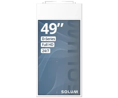 Monitorius CSC SOLUM D49A dvipusis išmanusis skaitmeninės informacijos ekranas 124 cm (49")