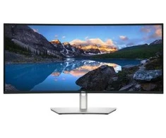 Monitorius DELL UltraSharp U3425WE, 86.7 cm (34.1"), 3440 x 1440 pikselių, Wide Quad HD, LCD, 8 ms, Juodas, Sidabrinis