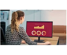Monitorius Dell E Series E2725H monitorius komputerowy 68,6 cm (27'') 1920 x 1080 px Full HD LED Juodas
