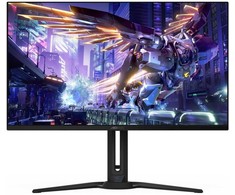 „GIGABYTE AORUS FO32U2P“ 32 colių OLED žaidimų monitorius – 3840 x 2160 (UHD), 240 Hz, 0,03 ms, 250 cd/m2, KVM, „FreeSync Premium Pro“, „DisplayHDR True Juodas 400“, „Displayport2.1“, 80 cm (31,5 colio), 3840 x 2160 pikselių, 4K Ultra HD, OLED, 0,03 ms, juodas