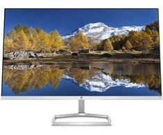 HP M27fq QHD Monitorius, 68.6 cm (27"), 2560 x 1440 pikselių, Quad HD, LCD, 5 ms, Sidabrinis, Juodas